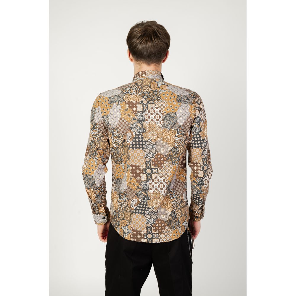 Gianni Lupo Beige Cotton Shirt -   -  Gianni Lupo.