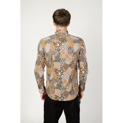 Gianni Lupo Beige Cotton Shirt -   -  Gianni Lupo.