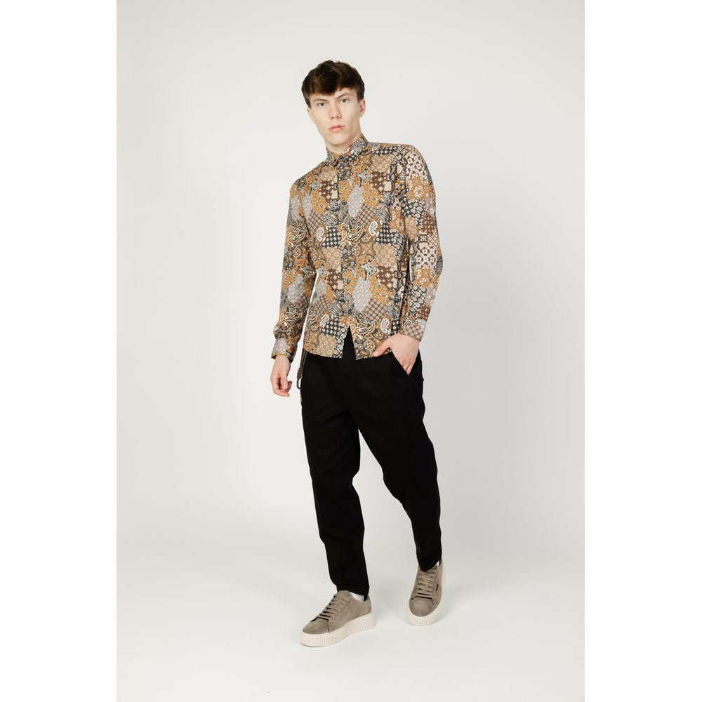 Gianni Lupo Beige Cotton Shirt -   -  Gianni Lupo.