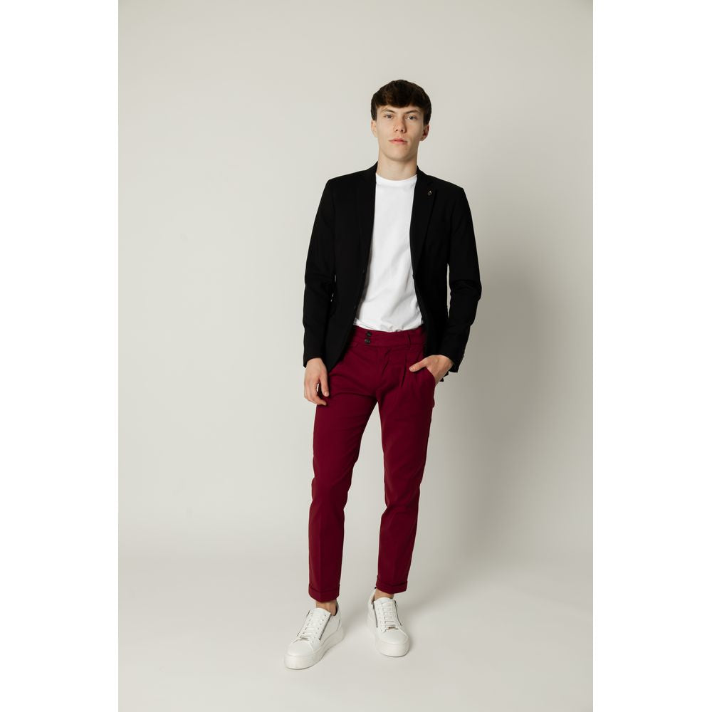 Gianni Lupo Black Cotton Blazer -   -  Gianni Lupo.