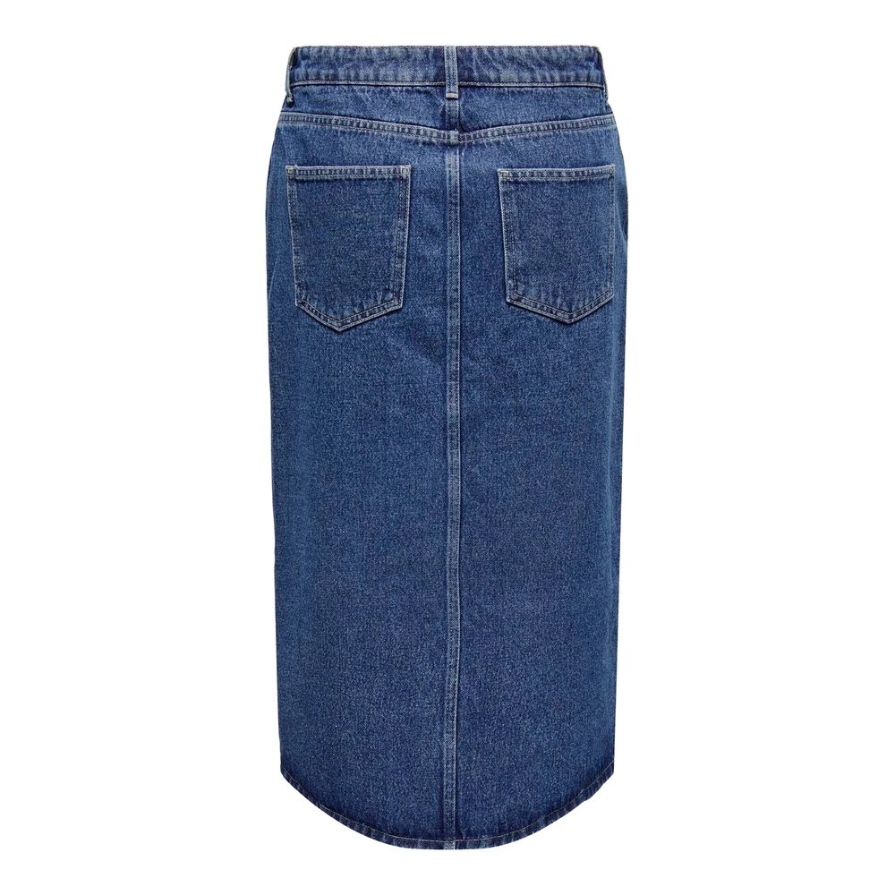 Only Blue Cotton Long -   -  Only.
