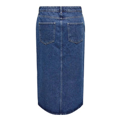 Only Blue Cotton Long -   -  Only.