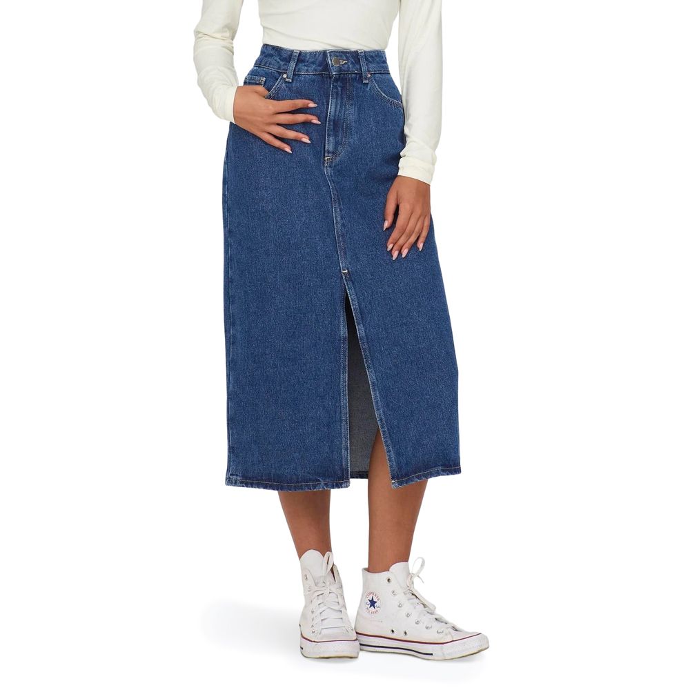 Only Blue Cotton Long -   -  Only.