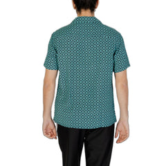 Gianni Lupo Turquoise Viscose Shortsleeve -   -  Gianni Lupo.