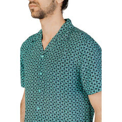 Gianni Lupo Turquoise Viscose Shortsleeve -   -  Gianni Lupo.
