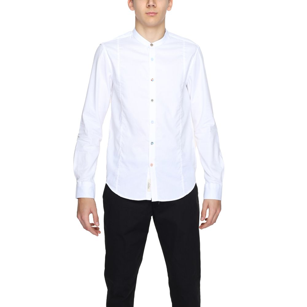 Gianni Lupo White Cotton Shirt -   -  Gianni Lupo.