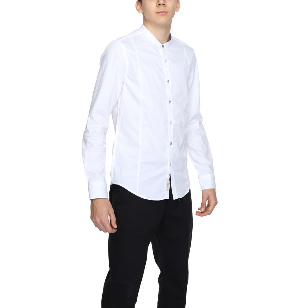 Gianni Lupo White Cotton Shirt -   -  Gianni Lupo.