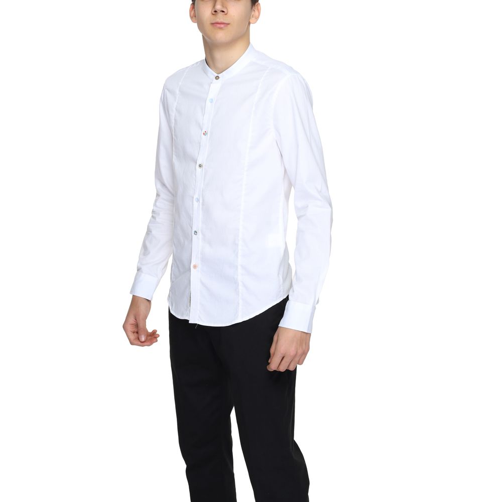 Gianni Lupo White Cotton Shirt -   -  Gianni Lupo.
