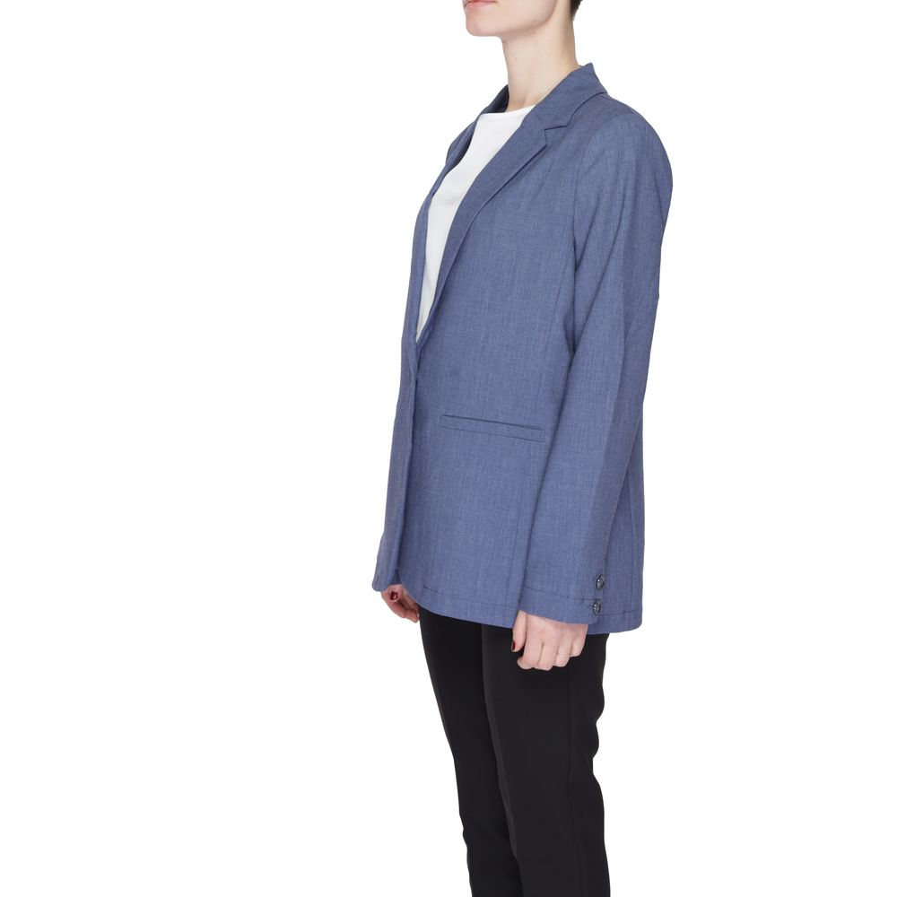 Street One Blue Polyester Blazer -   -  Street One.