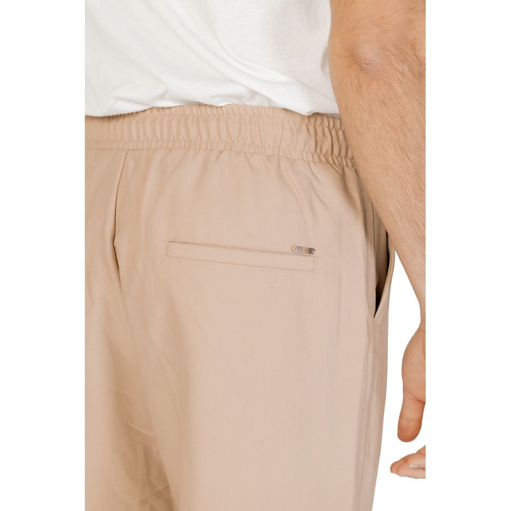 Gianni Lupo Beige Polyester Pant -   -  Gianni Lupo.