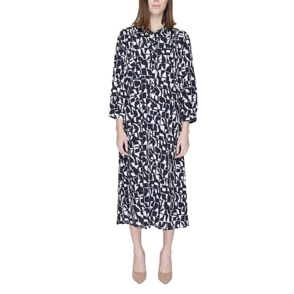 Street One Blue Viscose Long -   -  Street One.