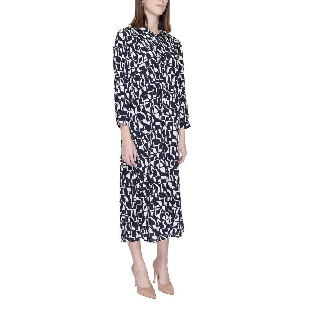 Street One Blue Viscose Long -   -  Street One.