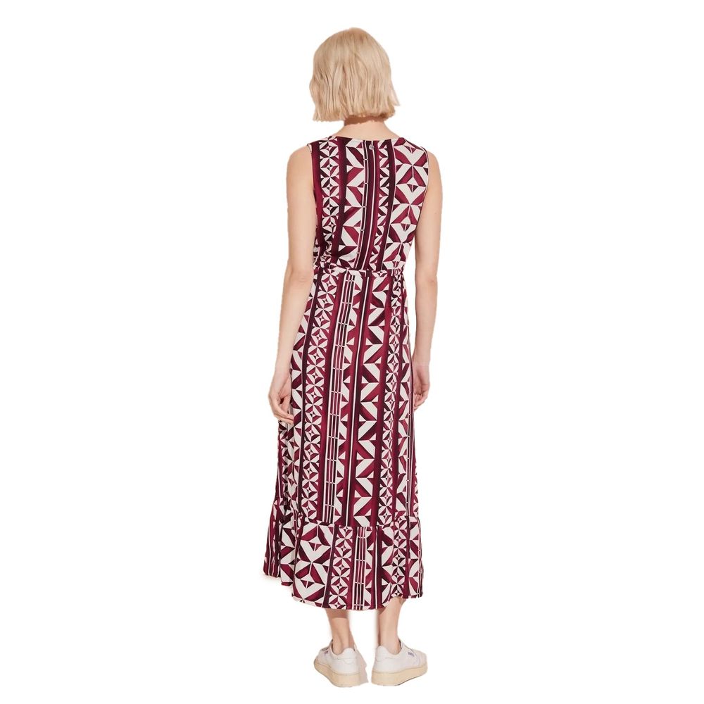 Street One Red Viscose Long -   -  Street One.