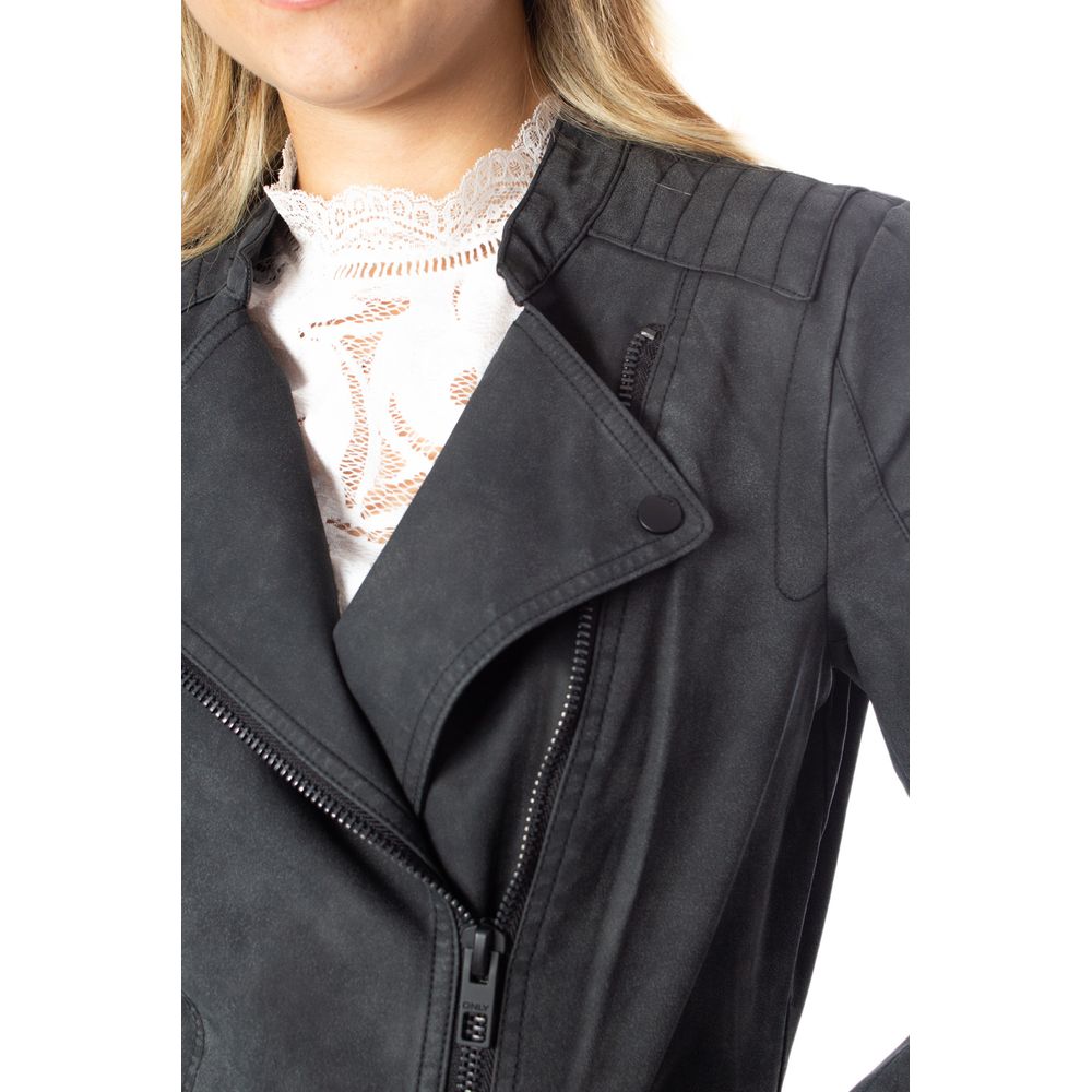 Only Black Polyethylene Jackets & Coat -   -  Only.