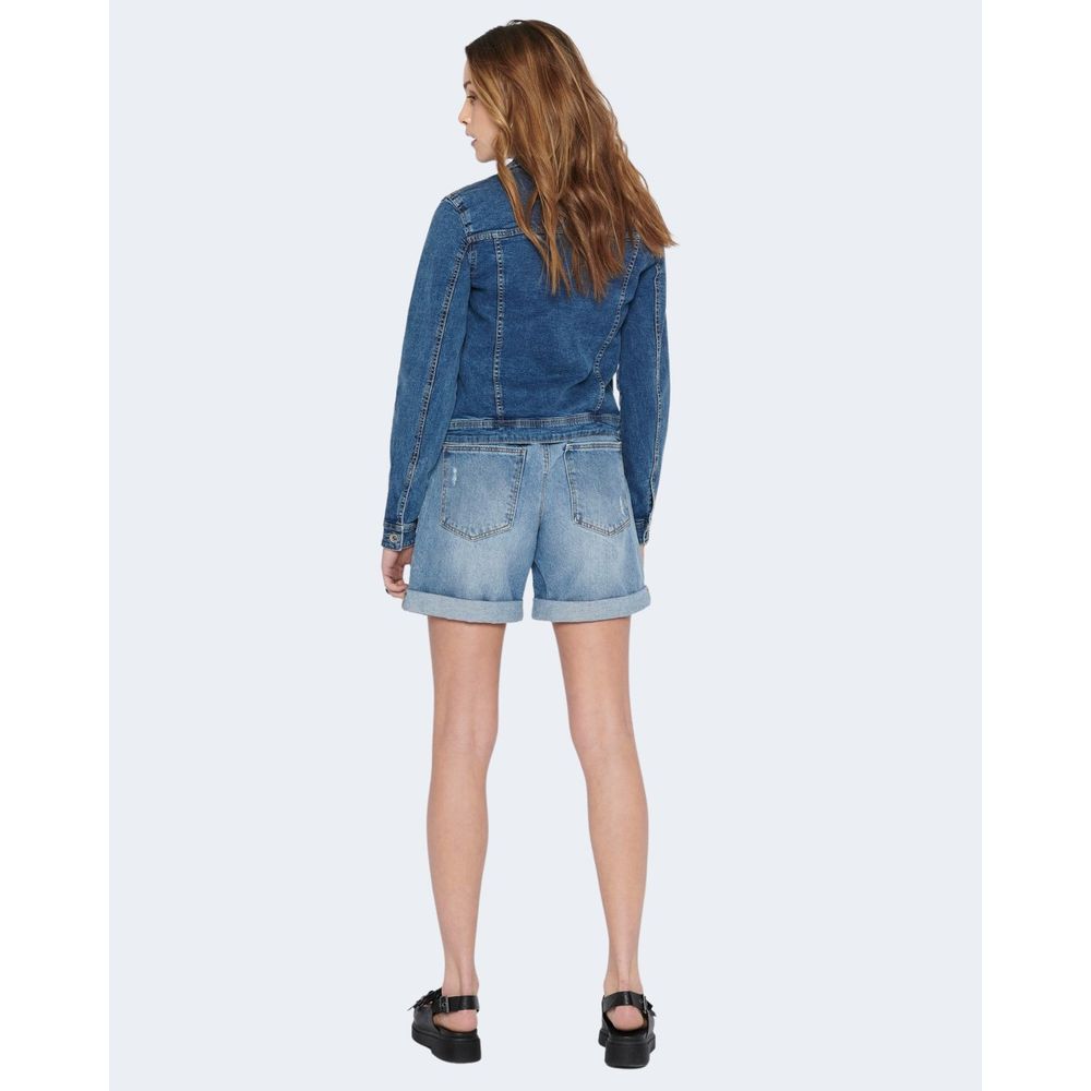 Only Blue Cotton Jackets & Coat -   -  Only.