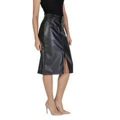 Vila Clothes Black Polyester Long -   -  Vila Clothes.