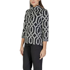 Street One Black Polyester Sweater -   -  Street One.