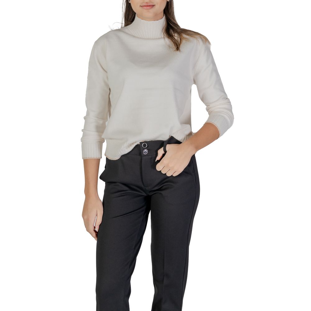 Street One Cream Polyester Sweater -   -  Street One.