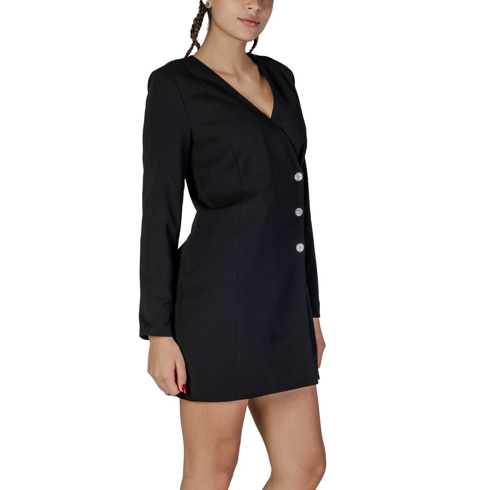 Only Black Polyester Short -   -  Only.