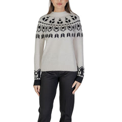 Street One Cream Cotton Sweater -   -  Street One.