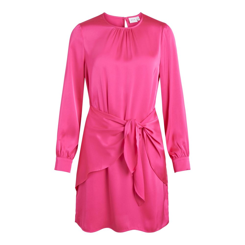 Vila Clothes Pink Polyester Short -   -  Vila Clothes.