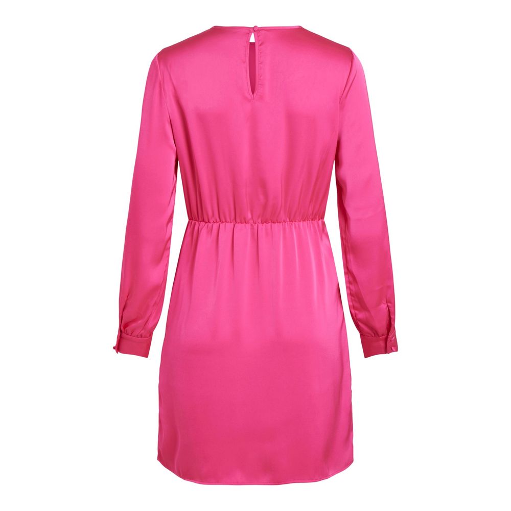 Vila Clothes Pink Polyester Short -   -  Vila Clothes.