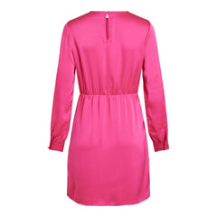 Vila Clothes Pink Polyester Short -   -  Vila Clothes.