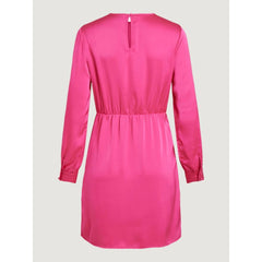 Vila Clothes Pink Polyester Short -   -  Vila Clothes.