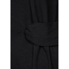 Street One Black Cotton Midi -   -  Street One.