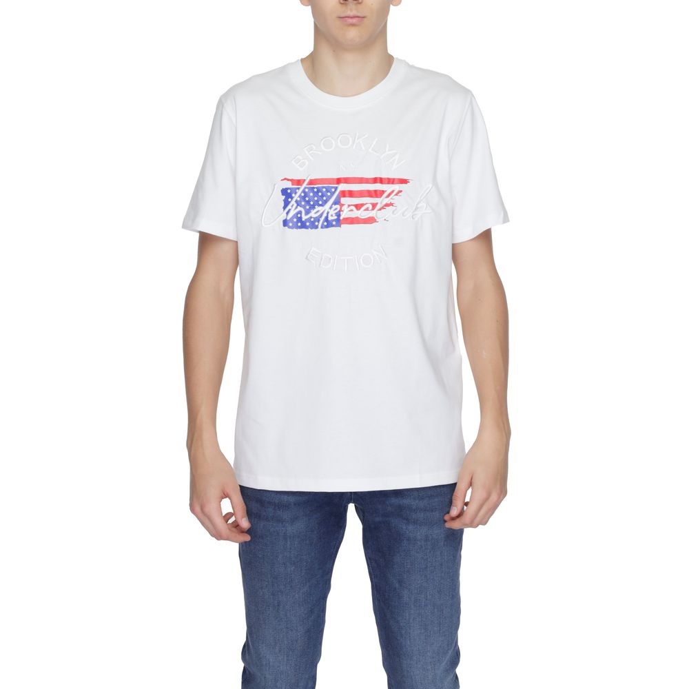 Underclub White Cotton T-Shirt -   -  Underclub.