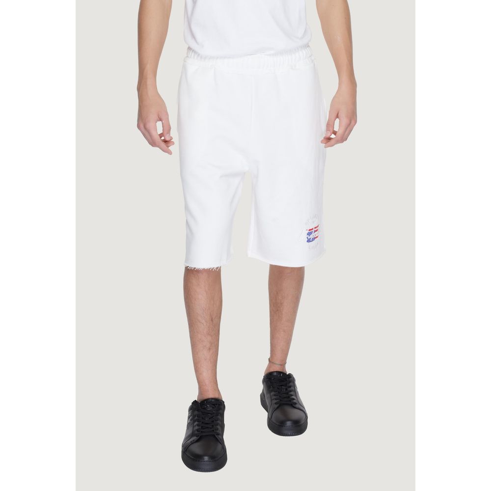 Underclub White Cotton Bermuda -   -  Underclub.