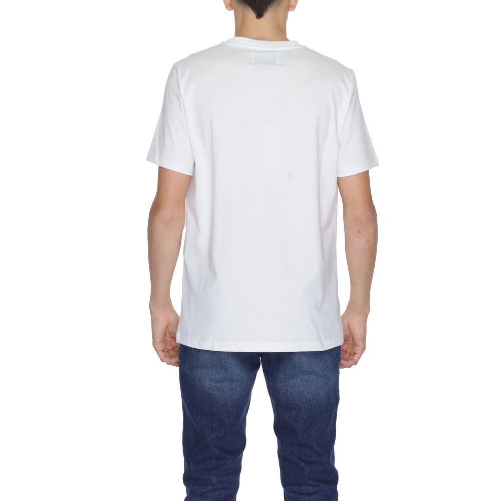 Underclub White Cotton T-Shirt -   -  Underclub.