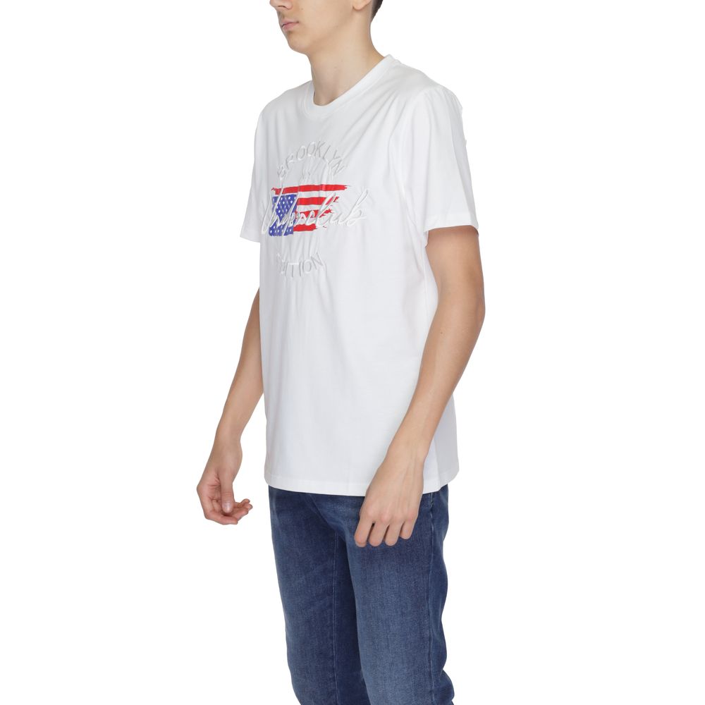 Underclub White Cotton T-Shirt -   -  Underclub.