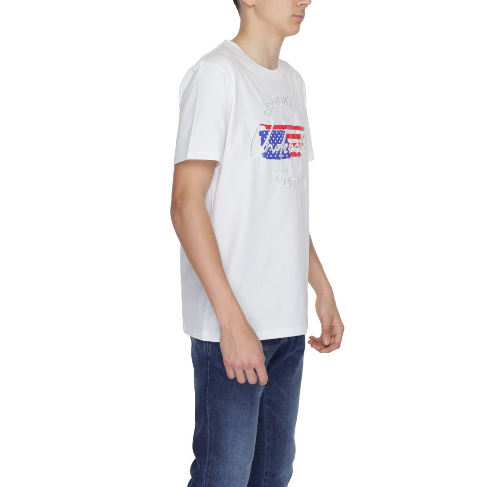 Underclub White Cotton T-Shirt -   -  Underclub.