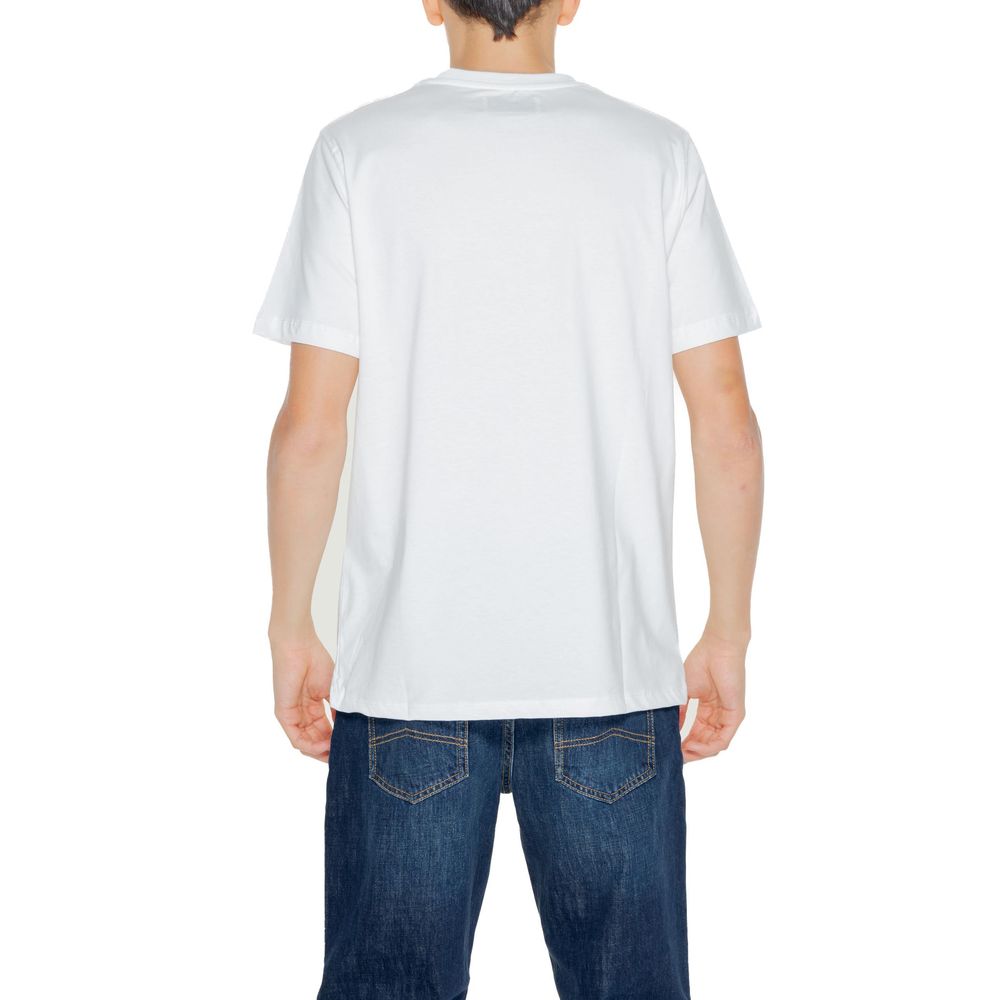 Underclub White Cotton T-Shirt -   -  Underclub.