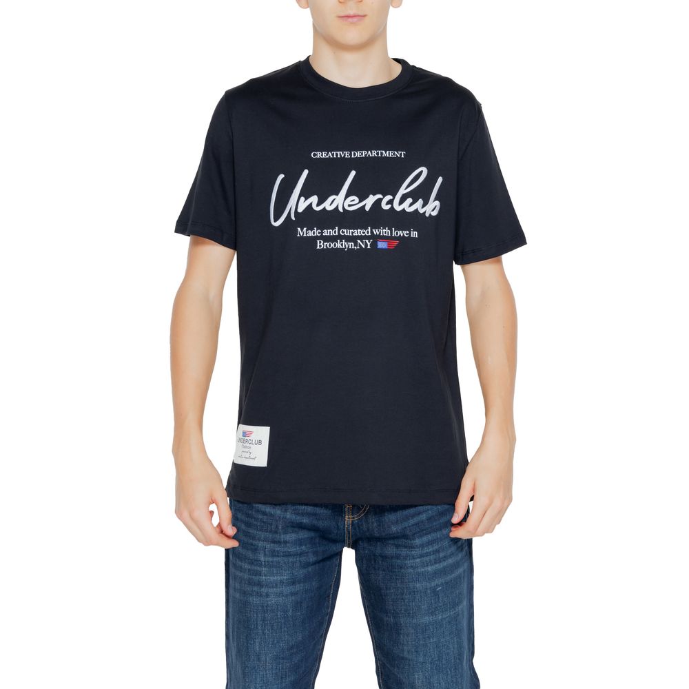 Underclub Black Cotton T-Shirt -   -  Underclub.