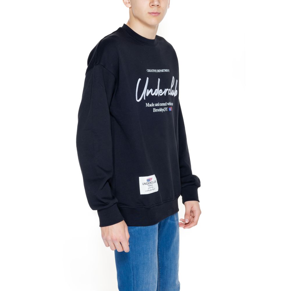 Underclub Black Cotton Sweatshirt -   -  Underclub.