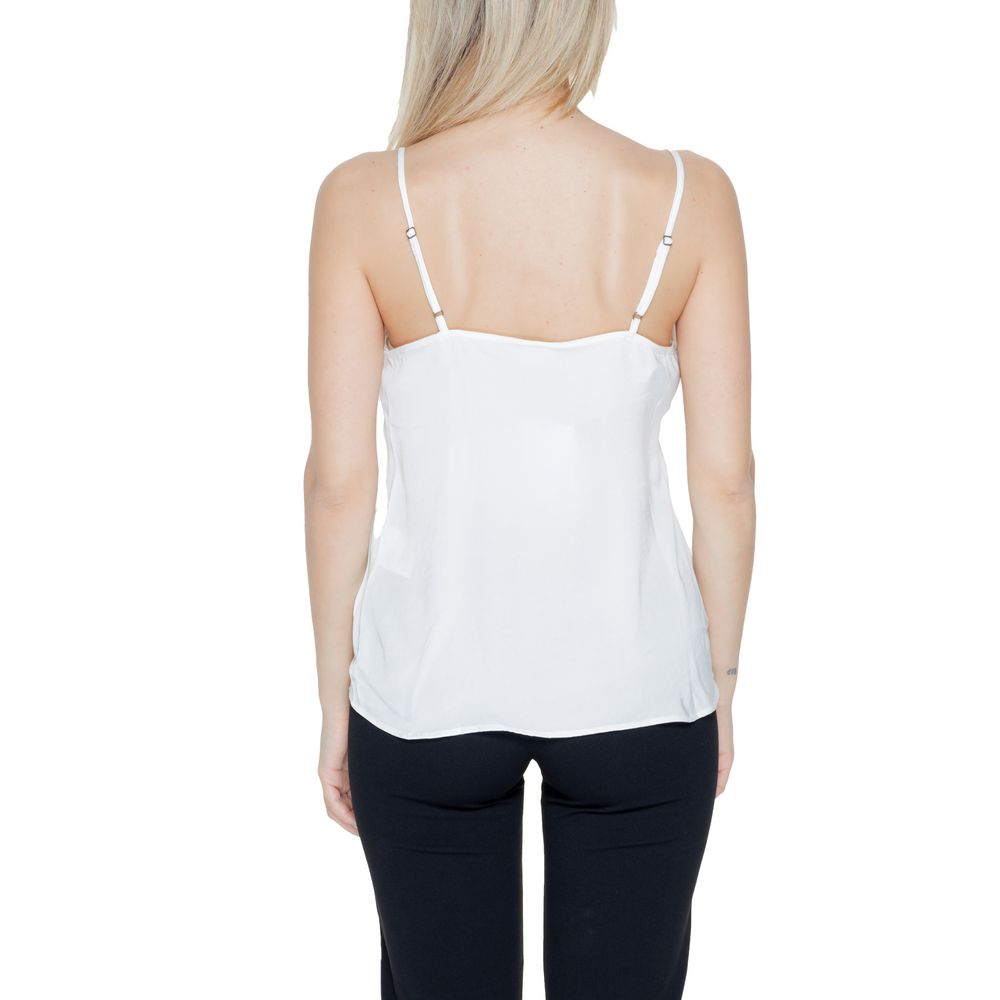 Jacqueline De Yong White Polyester Tank Top -   -  Jacqueline De Yong.