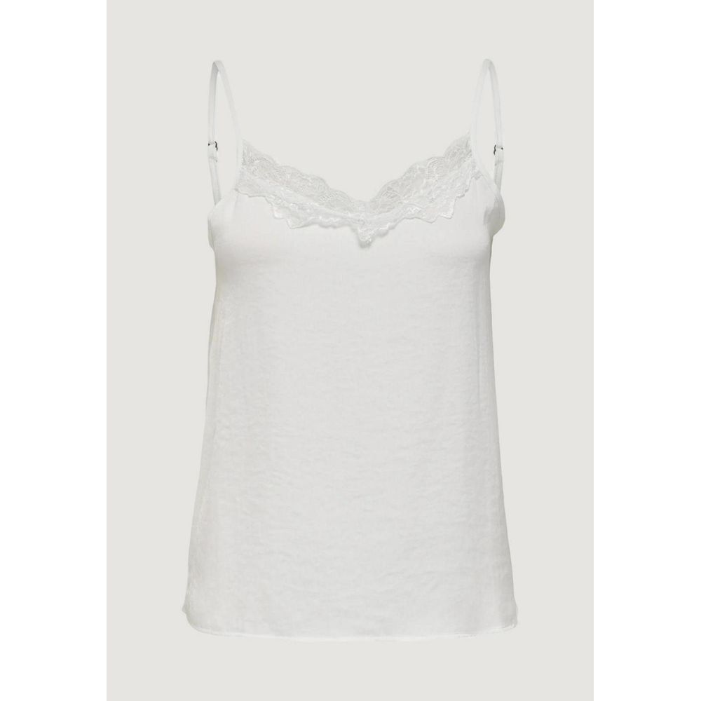Jacqueline De Yong White Polyester Tank Top -   -  Jacqueline De Yong.