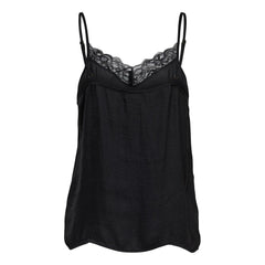 Jacqueline De Yong Black Polyester Tank Top -   -  Jacqueline De Yong.