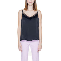 Jacqueline De Yong Black Polyester Tank Top -   -  Jacqueline De Yong.