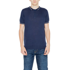 Hamaki-Ho Blue Cotton Sweater -   -  Hamaki-Ho.