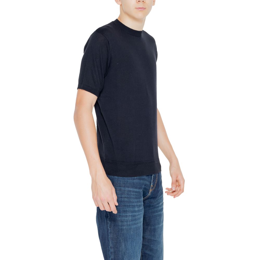 Hamaki-Ho Black Cotton Sweater -   -  Hamaki-Ho.
