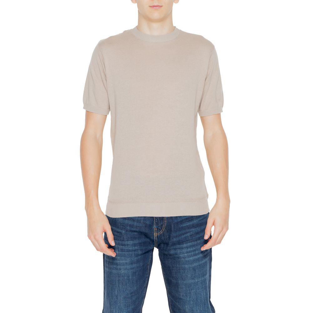 Hamaki-Ho Beige Cotton Sweater -   -  Hamaki-Ho.