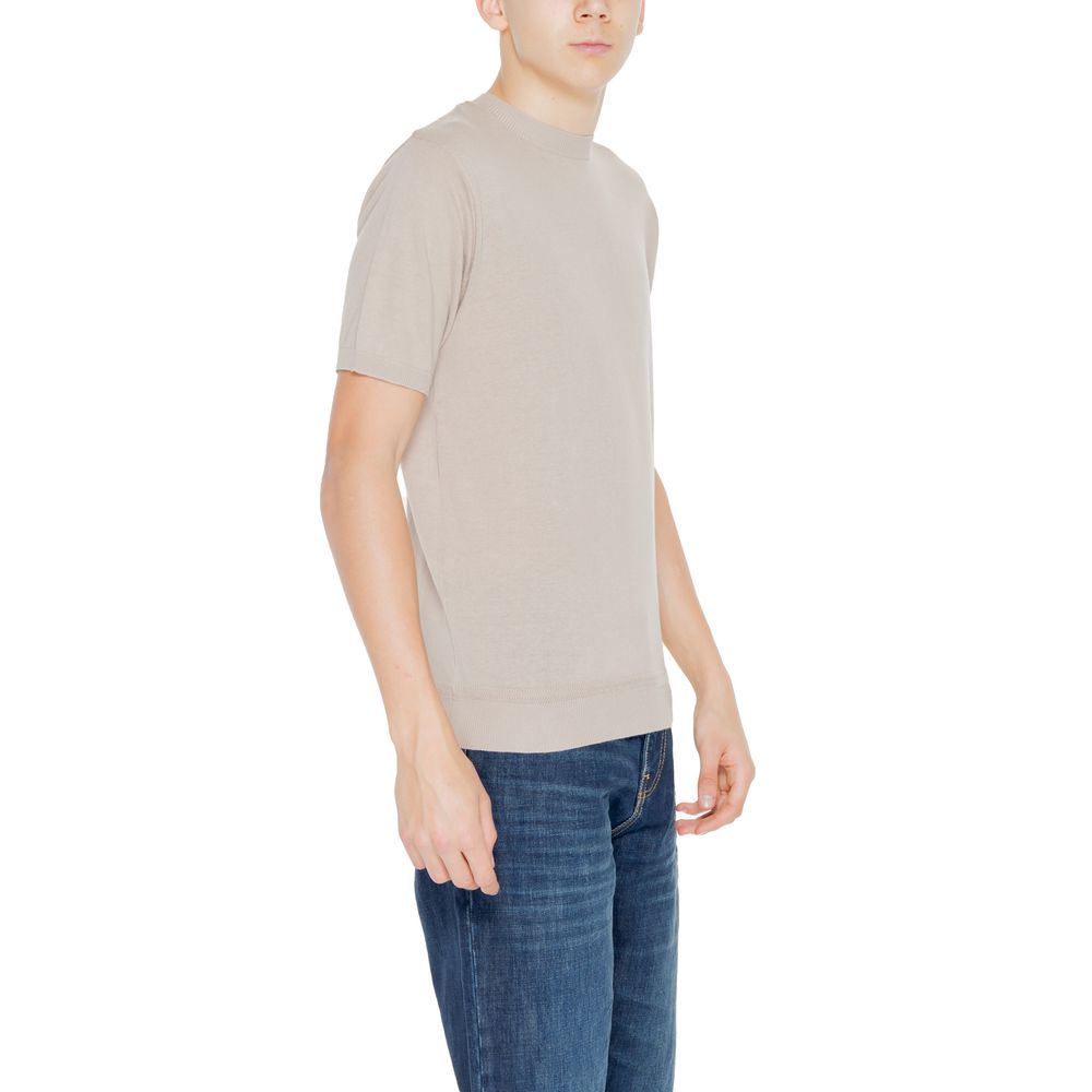 Hamaki-Ho Beige Cotton Sweater -   -  Hamaki-Ho.