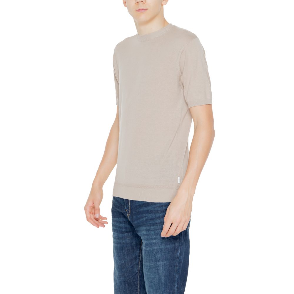 Hamaki-Ho Beige Cotton Sweater -   -  Hamaki-Ho.