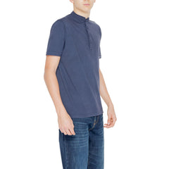 Hamaki-Ho Blue Cotton T-Shirt -   -  Hamaki-Ho.