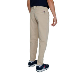 Tommy Hilfiger Jeans Gold Recycled Cotton Pant -   -  Tommy Hilfiger Jeans.
