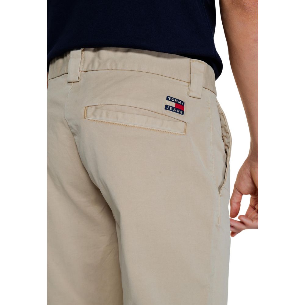 Tommy Hilfiger Jeans Gold Recycled Cotton Pant -   -  Tommy Hilfiger Jeans.