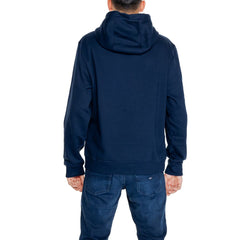 Tommy Hilfiger Jeans Blue Recycled Cotton Hoody -   -  Tommy Hilfiger Jeans.